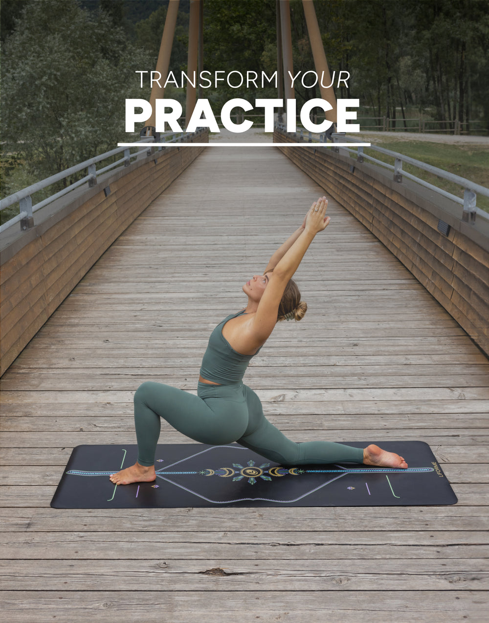 Video showing a range of Liforme Yoga Mats, innovative and planet friendly