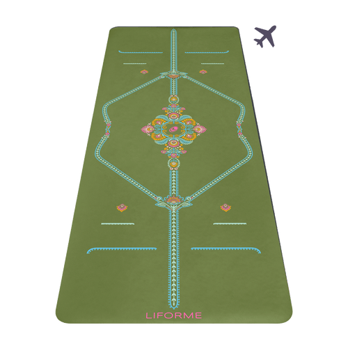 Liforme Mindful Garden Reise Yogamatte