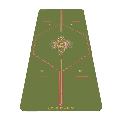 Liforme 'LIVE DAILY' Yogamatte